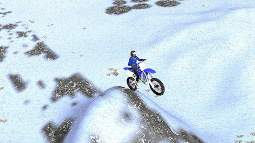 Motocross Racing: stunt winter screenshot 3