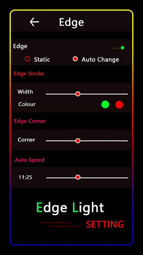 BorderLight - EdgeLight Live Wallpaper screenshot 4