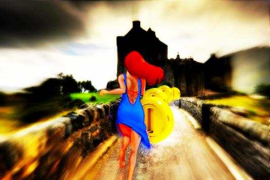 Subway Frozen Princess Game screenshot 1