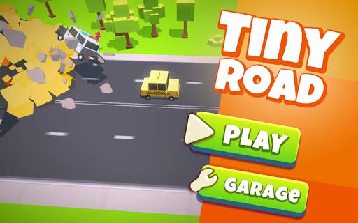 Tiny Road - Arcade cars with crazy powers स्क्रीनशॉट 8