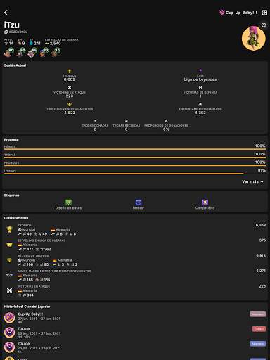 Clash of Stats para Clash of Clans screenshot 7