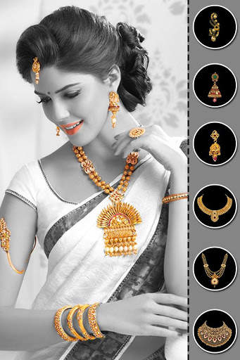 Woman Jewellery Makeup Salon Photo Editor screenshot 4