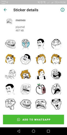Sinhala Stickers for WhatsApp screenshot 6
