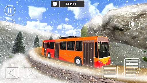 Mountain Tourist Bus Driving Simulator Game screenshot 1