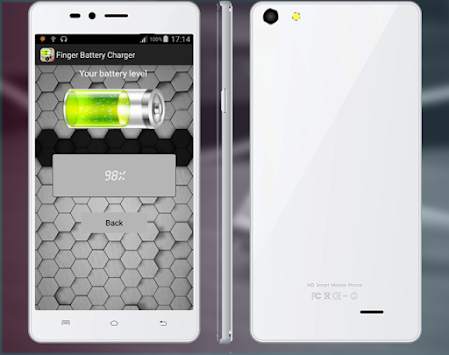 Finger Battery Charger Prank screenshot 3