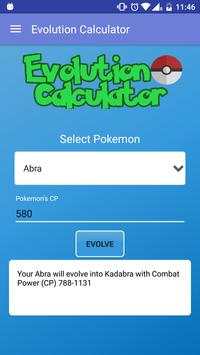 Evolution Calc for Pokemon Go screenshot 1