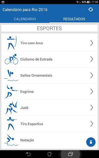 Calendário para Rio 2016 screenshot 7