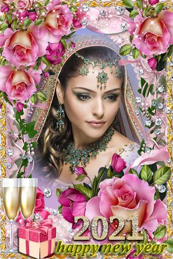 Happy New Year Photo Frame 2021 screenshot 7