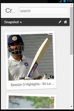 Cricket Highlights HD screenshot 2