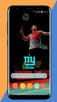 Badminton Player Wallpaper screenshot 2