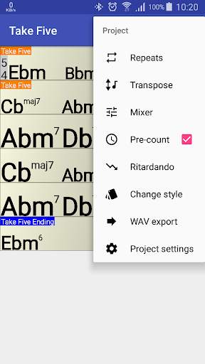 Band2Play - Chord Progression Player screenshot 3