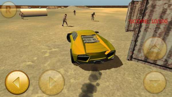 Extreme Car Zombie Run Over screenshot 4