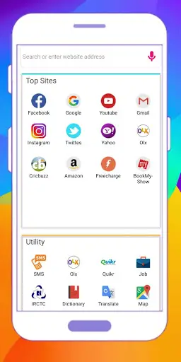 CM Browser Android Go screenshot 1