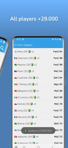 OSM Transfer: Scout list screenshot 2