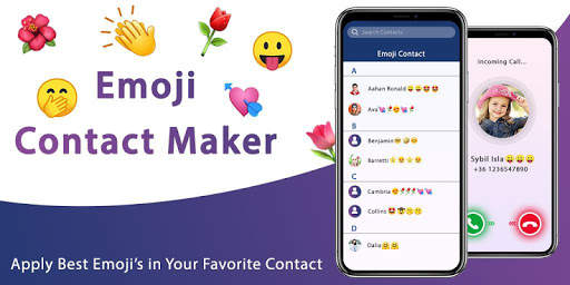 Emoji Contact Maker - Create Contact with Emojis screenshot 1