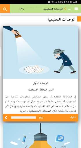 الصحافة الاستقصائية screenshot 2