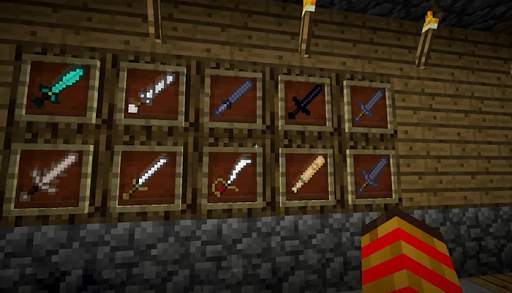 Sword Mods New MCPE 3 تصوير الشاشة