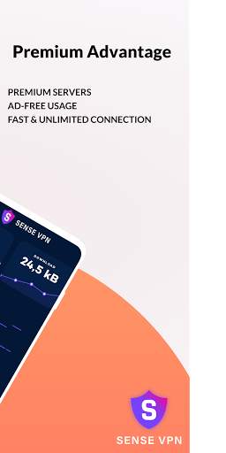 Sense VPN - Free Fast Unlimited Vpn Hotspot Shield screenshot 5