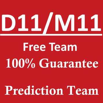 Prediction Team( Dream11/MyTeam11) Guaranteed Won screenshot 1