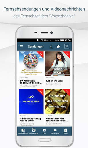 Vozrozhdenie. TV- Sender screenshot 1