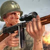 WW2 3D Sniper Deathmatch: world war shooter games logo