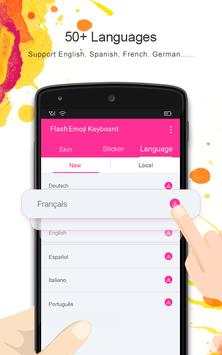 Flash Emoji Keyboard screenshot 4