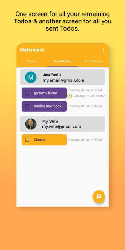 Matensash - Shared ToDo List, Tasks & Reminder screenshot 7