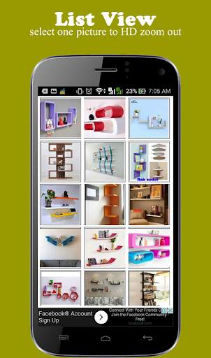 Wall Shelf Decorating Ideas screenshot 1