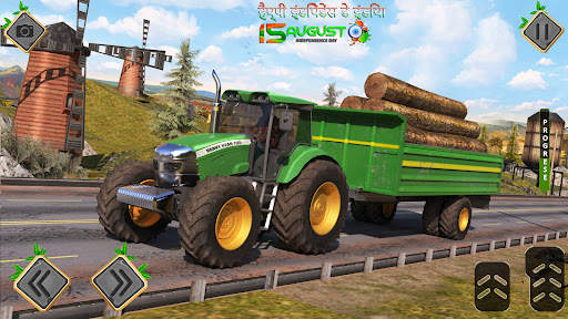Indian Tractor Driving Games 2021 screenshot 4