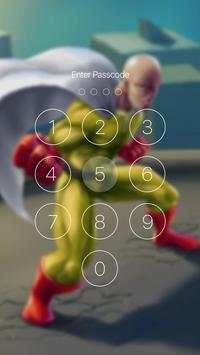 One Punch Man Art Lock Screen screenshot 6