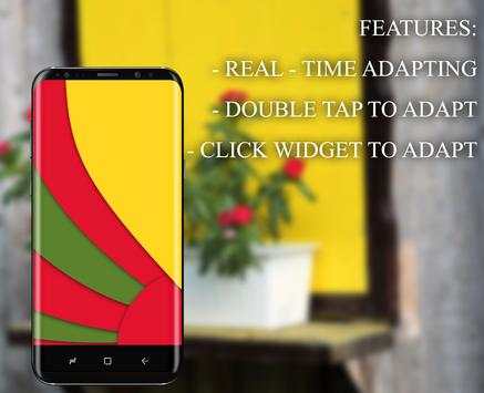 Chameleon Colorize Adapting With 3D Cube LWP screenshot 3
