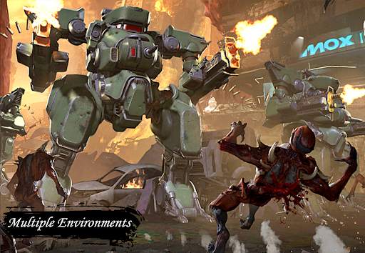 Robot Recall Zombie War Z 2021 Games screenshot 3