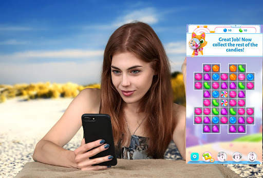 Pb Candy Match - Puzzle Game screenshot 1