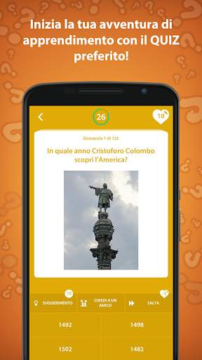 Trivia quiz storia screenshot 3