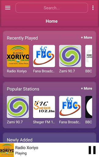 A2Z Ethiopia FM Radio screenshot 1