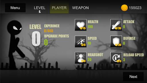 Stickman vs Monsters - Zombies Battle Fight Game screenshot 1