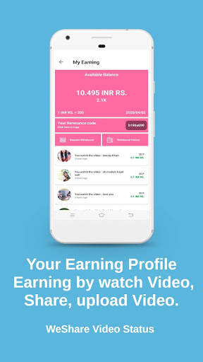 WeShare Helo App India Ka Helo App Video Status screenshot 7