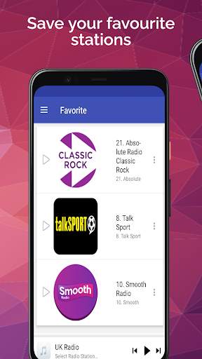 UK Radio Stations Live – British Online Radio App скриншот 5