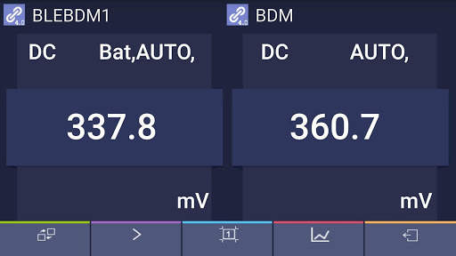 MCP Multimeter BLE screenshot 1