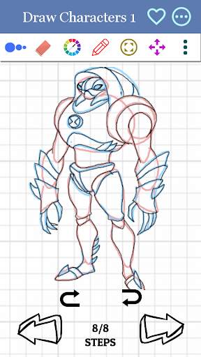 How to Draw Ben Ten Aliens screenshot 7