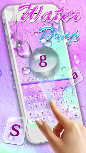 Heart Water Drop Keyboard screenshot 2