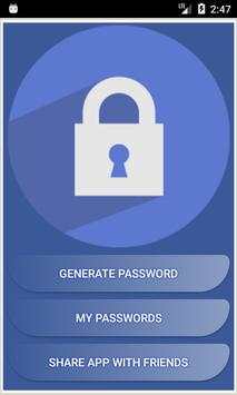 Password Generator 2 تصوير الشاشة