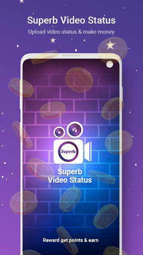 Superb: Create video status & Earn screenshot 1