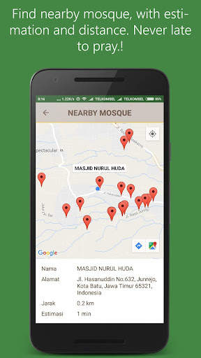 Prayer times, Qiblah, Adzan screenshot 3