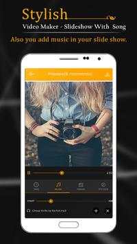 Stylish Video Maker - SlideShow With Song screenshot 2