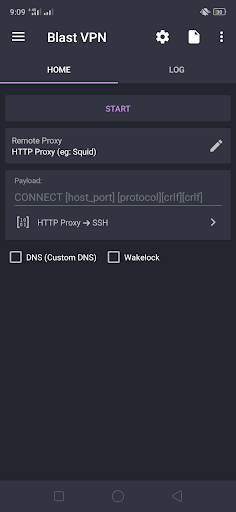 BlastVPN screenshot 2
