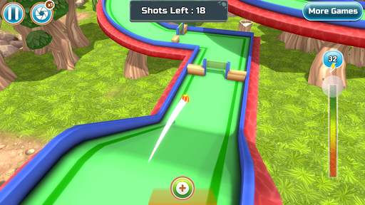 Mini Golf Rivals - Cartoon Forest Golf Stars Clash 7 تصوير الشاشة