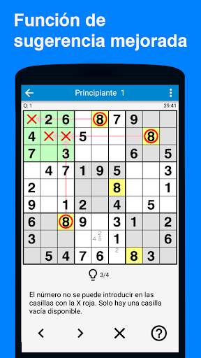 Sudoku - 5700 rompecabezas screenshot 3