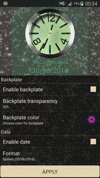 Vintage Clock Widget 8 تصوير الشاشة