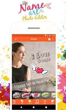 Name Art Photo Editor screenshot 4